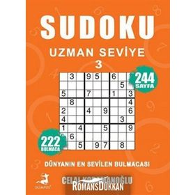 Sudoku Uzman Seviye 3 - Celal Kodomanoğlu