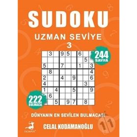 Sudoku Uzman Seviye 3 - Celal Kodomanoğlu