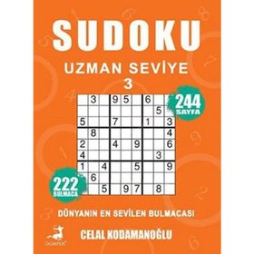 Sudoku Uzman Seviye 3 - Celal Kodomanoğlu