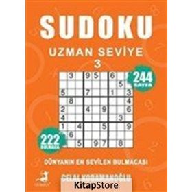 Sudoku Uzman Seviye 3 - Celal Kodomanoğlu