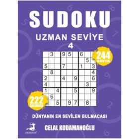 Sudoku Uzman Seviye 4 - Celal Kodamanoğlu