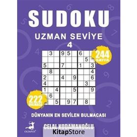 Sudoku Uzman Seviye 4 - Celal Kodomanoğlu