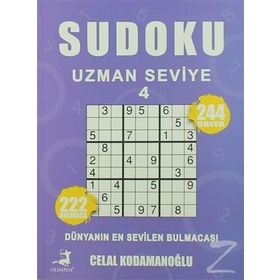 Sudoku Uzman Seviye 4 - Celal Kodomanoğlu