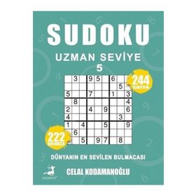 Sudoku Uzman Seviye 5 Celal Kodamanoğlu - Olimpos Yayınları