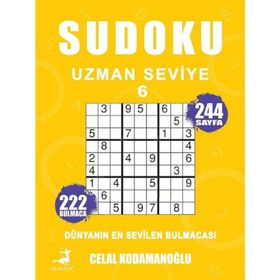 Sudoku Uzman Seviye - 6 - Celal Kodamanoğlu