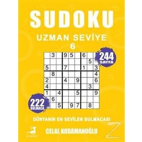 Sudoku Uzman Seviye - 6 - Celal Kodamanoğlu