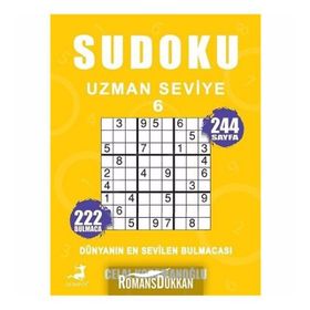 Sudoku Uzman Seviye - 6 - Celal Kodamanoğlu