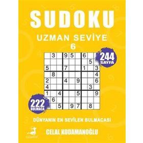 Sudoku Uzman Seviye - 6 - Celal Kodamanoğlu