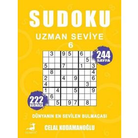Sudoku Uzman Seviye - 6 - Celal Kodamanoğlu