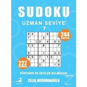 Sudoku Uzman Seviye 7 - Celal Kodamanoğlu