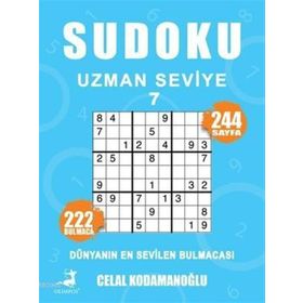 Sudoku Uzman Seviye 7 - Celal Kodamanoğlu