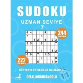 Sudoku Uzman Seviye 7 - Celal Kodamanoğlu