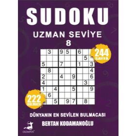 Sudoku Uzman Seviye 8 - Bertan Kodamanoğlu