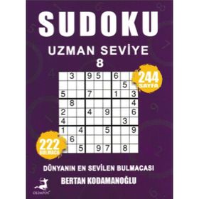 Sudoku Uzman Seviye 8 - Bertan Kodamanoğlu