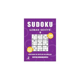 Sudoku Uzman Seviye 8 - Bertan Kodamanoğlu