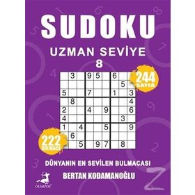 Sudoku Uzman Seviye 8 - Celal Kodamanoğlu