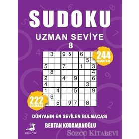 Sudoku Uzman Seviye 8 - Celal Kodamanoğlu