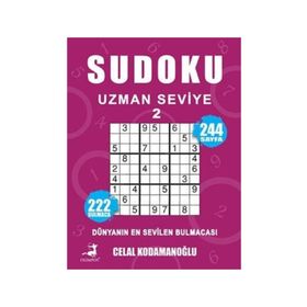 Sudoku Uzman Seviye 8 - Celal Kodamanoğlu