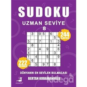 Sudoku Uzman Seviye 8 - Celal Kodamanoğlu