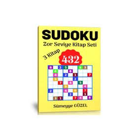 Sudoku Zor Seviye Kitap Seti 3 Kitap Enine Boyuna Eğitim