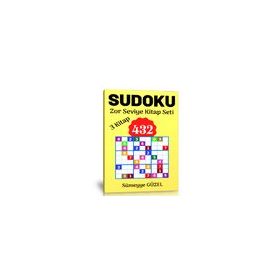 Sudoku Zor Seviye Kitap Seti 3 Kitap Enine Boyuna Eğitim