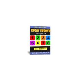 Sudokuya Giriş Seti 2 Kitap Enine Boyuna Eğitim