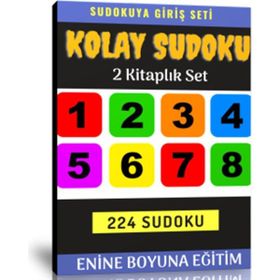 Sudokuya Giriş Seti 2 Kitap Enine Boyuna Eğitim