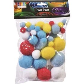 Südor 10 20 30 mm Karışık Pon Pon