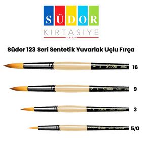 Südor 123 Seri Sentetik Yuvarlak Uçlu Fırça