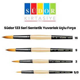Südor 123 Seri Sentetik Yuvarlak Uçlu Fırça