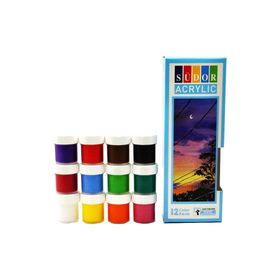 Südor 12x20 ml Akrilik Boya Seti