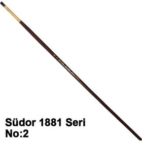 Südor 1881 No 2 Yeşil Sentetik Fırça