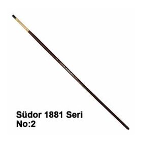 Südor 1881 No 2 Yeşil Sentetik Fırça