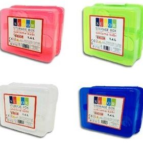 Südor 2 Bölmeli 1.4 lt Saklama Kabı