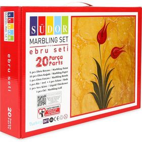 Südor 20 Parça Ebru Boyası Seti