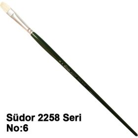 Südor 2258 Seri Düz Kesik Uçlu Kıl Fırça