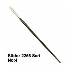 Südor 2258 Seri Düz Kesik Uçlu Kıl Fırça