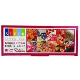 Südor 25 ml 10 Renk Kumaş Boyası Seti