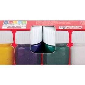 Südor 25 ml 6'lı Plastik Şişe Parmak Boyası