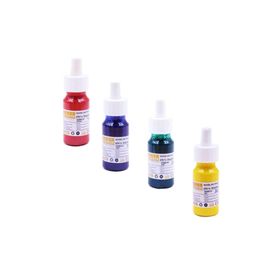 Südor 25 ml Kırmızı Mavi Yeşil Sarı Ebru Boyası
