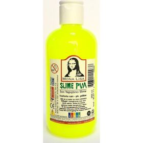 Südor 250 ml Fosforlu Sarı Slime Sıvı Yapıştırıcı