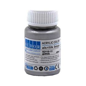 Südor 40 ml Metalik Gümüş Akrilik Boya