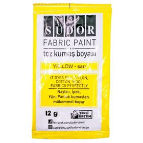 Südor 5751995 Sarı 12 gr Toz Kumaş Boyası