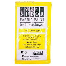 Südor 5751995 Sarı 12 gr Toz Kumaş Boyası