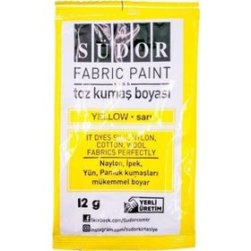 Südor 5751995 Sarı 12 gr Toz Kumaş Boyası