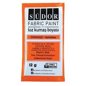 Südor 5751998 Turuncu 12 gr Toz Kumaş Boyası