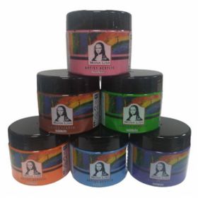 Südor 5785415 N:MA125-X6-2 İkincil Renkler 6x125 ml Monalisa Akrilik Boya Seti