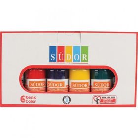 Südor 6x25 ml Damlalıklı Şişe Ebru Boyası Seti
