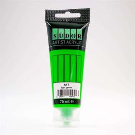 Südor 75 ml Tüp 617 Açık Yeşil Akrilik Boya