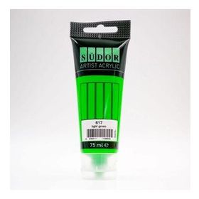 Südor 75 ml Tüp 617 Açık Yeşil Akrilik Boya